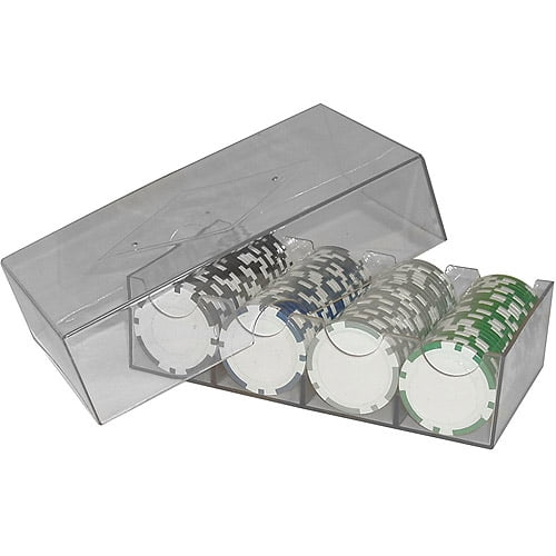 Clear Plastic Chip Storage Box