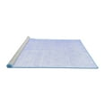 thumbnail image 2 of Ahgly Company Machine Washable Indoor Rectangle Persian Blue Traditional Area Rugs, 7' x 9', 2 of 4