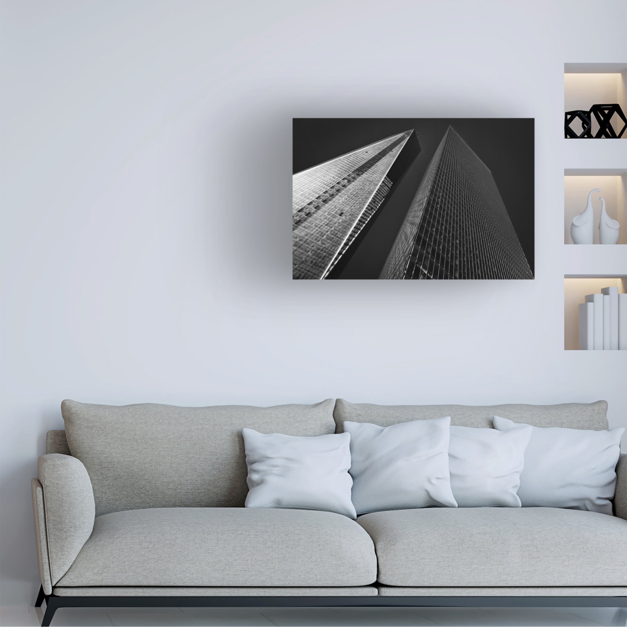 Trademark Fine Art Peter Pfeiffer Heavenly Neighbors Canvas Wall Art