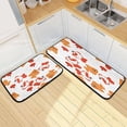 thumbnail image 7 of Coolnut Cute Goldfish and Bubble Kitchen Mat - Cushioned Anti Fatigue Kitchen Rug Set of 2, Non Slip Waterproof Kitchen Mats for Kitchen, Laundry, Sink, Office 19.7"×27.6"+19.7"×47.2" Home Decor, 7 of 7