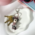 thumbnail image 3 of Disney Minnie Mouse Crystal Pavé Bag Charm Keychain – Officially Licensed, 3 of 8