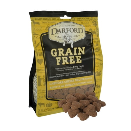 UPC: 0064863012501 | Darford Grain Free Cheddar Cheese Recipe Minis Dog Treats  12 oz.