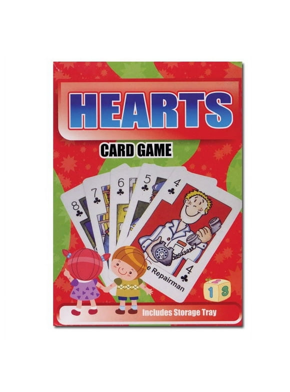 Hearts Card Game- Neighborhood Helpers Flash Cards