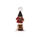 thumbnail image 1 of Naiovety Decoración navideña bosque hombre tarjetero mensaje de foto Clip decoración de pantalla para arreglos de boda suministros Kits de decoración para fiestas  Sombrero negro + paño rojo Naiovety HA070163-02, 1 of 6