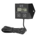 thumbnail image 1 of Tachometer Timer, LED LCD Screen SERVICE Reminder Low Voltage Design Tach Hour Meter  for 2/4-Stroke Gasoline Engine for Pickup Trucks Trailers Boats, 1 of 7