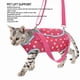 thumbnail image 3 of Soporte De Elevación Para Mascotas, Arnés De Soporte Para Mascotas De Poliéster Lavable, Transpirable, Cómodo, De Un Hombro, De Color Rosa, Para Gatos Para Exteriores, 3 of 7