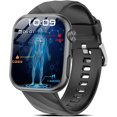 thumbnail image 1 of wonima11 2025 Smartwatch for Men Women Bluetooth Call/Make Calls,1.97" AMOLED Screen Smart Watches with 24/7 Heart Rate/Sleep Monitor,50+ Sports Modes Fitness Watch for Android iOS(Starry Black), 1 of 1