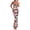 Floral Black Multicolored, variant on Bodycon Long Dresses for Women Strapless Tube Summer Floral Maxi Dress Sleeveless Back Slit Beach Outfits
