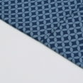 thumbnail image 5 of Mainstays Super Soft Brushed Microfiber Bed Sheet Set, Navy Geo, Queen, 4 Piece, 5 of 13