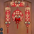 thumbnail image 5 of Abbraccia Spring Festival Couplets Chinese New Year Decorations Chunlian Year of The Dragon Ornament for Party Supplies Spring Festival style A, 5 of 6