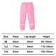 thumbnail image 5 of Dinheiro Pantalones de lluvia impermeables reflectantes para niños y niñas Ropa impermeable ligera, 5 of 8