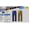 thumbnail image 3 of Flame Resistant FR Pant/Trouser 88% C/12% N - 9 oz (40W x 32L, Navy Blue), 3 of 5