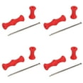 thumbnail image 2 of Bowstring Finger Savers, Antislip Soft Silicone Bowstring Saver Finger Protector  For Bowfishing Black,Red,Blue, 2 of 8