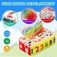 thumbnail image 5 of Baby Tissue Box Toy, Montessori Toys for Babies 6-12 Months, Soft Baby Toys Magic Tissue Box with Crinkle Paper & Rainbow Scarves, Infant Baby Sensory Toys Early Learning Developmental Toys Gift, 5 of 7