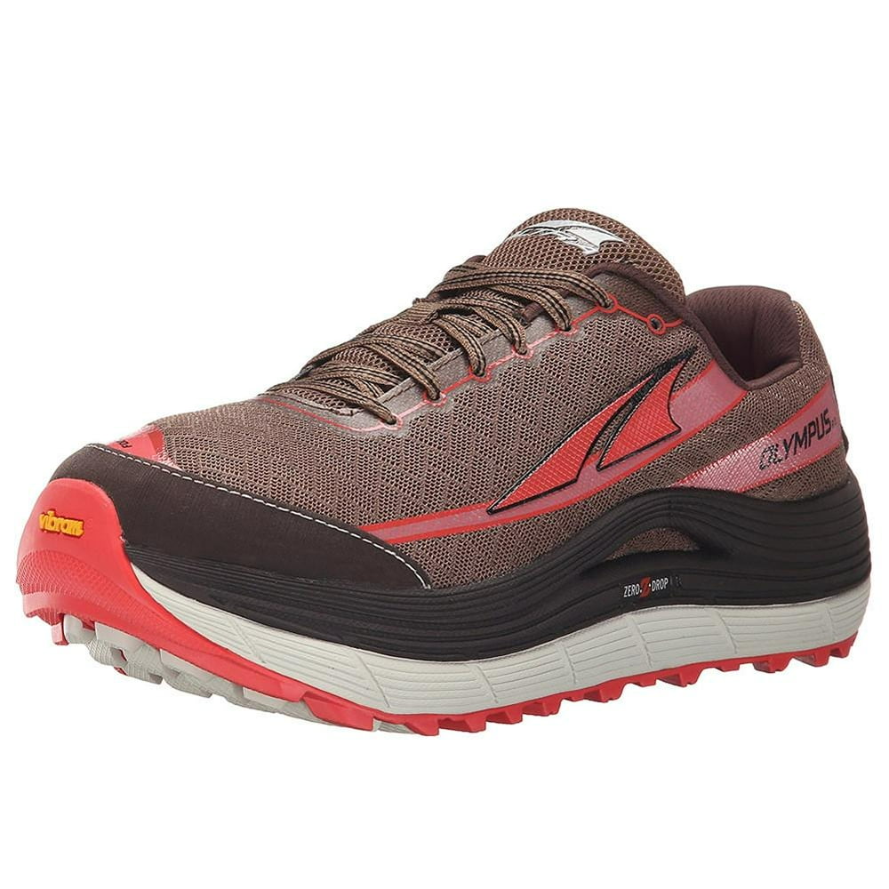 Altra Altra Women's Olympus 2.0 Athletic Trail Running Shoes Brown
