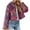 Hot Pink, variant on FNFYFH Women's Faux Fur Coats Hooded Leopard Plush Jacket Open Front Cardigan Outerwear Casual Shaggy Jackets