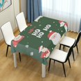 thumbnail image 4 of Yayeee Tablecloths 60" x 108" Rectangle Wrinkle Resistant Party Table Cover, Christmas Santa, 4 of 8