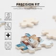 thumbnail image 6 of 500 PCS Enchanting Winter Town Wooden jigsaw puzzles 500 pieces,Puzzles suitable for entertaining with family during holidays,Challenging Brain Exercise,Adults Puzzle,Vibrant Design, 6 of 6