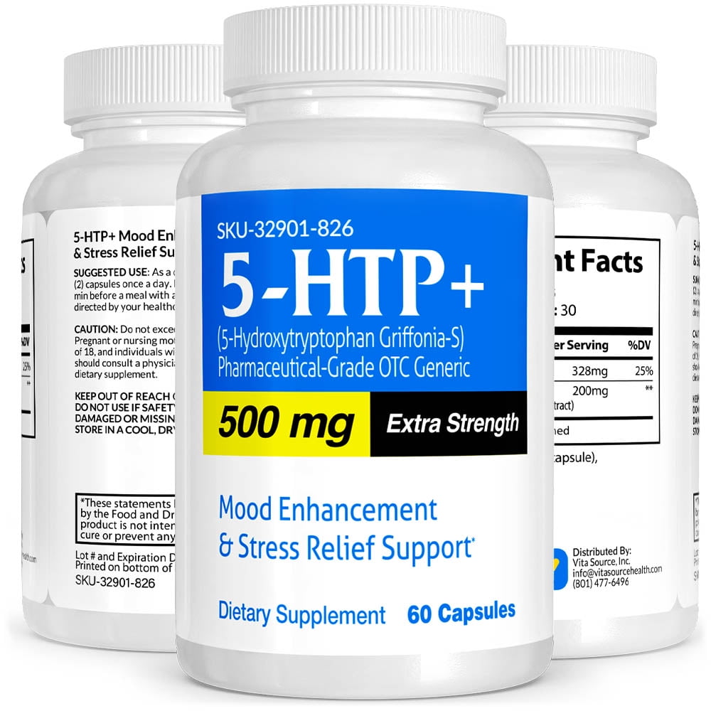 5HTP+ Pharmaceutical Grade OTC for Mood Enhancement & Stress Relief