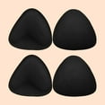 thumbnail image 2 of XFHLMJFF Breathable Bra Pasties For Women Everyday Bralette Wireless Nubitties Chest Enhancers Push Up Pads Triangular Patch Thickened Stylish Underwear, 2 of 5