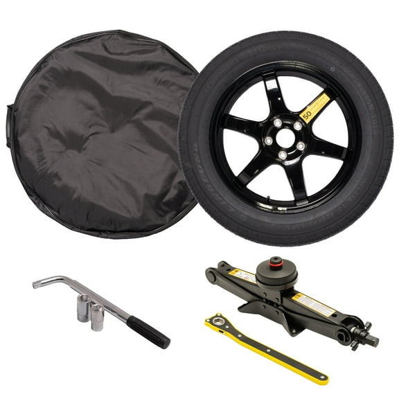 StanceMagic Spare Wheel and Tire - 18x4 Wheel, 155/85R18 Tire, Tools, Bag