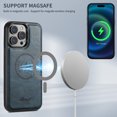 thumbnail image 4 of Dsscvnef Compatible avec Mobile Wallets Porte-Cartes Détachable 2 en 1 avec Support en Cuir Rétro RFID Blindé pour Hommes et Femmes 6.3 Pouces, 4 of 6