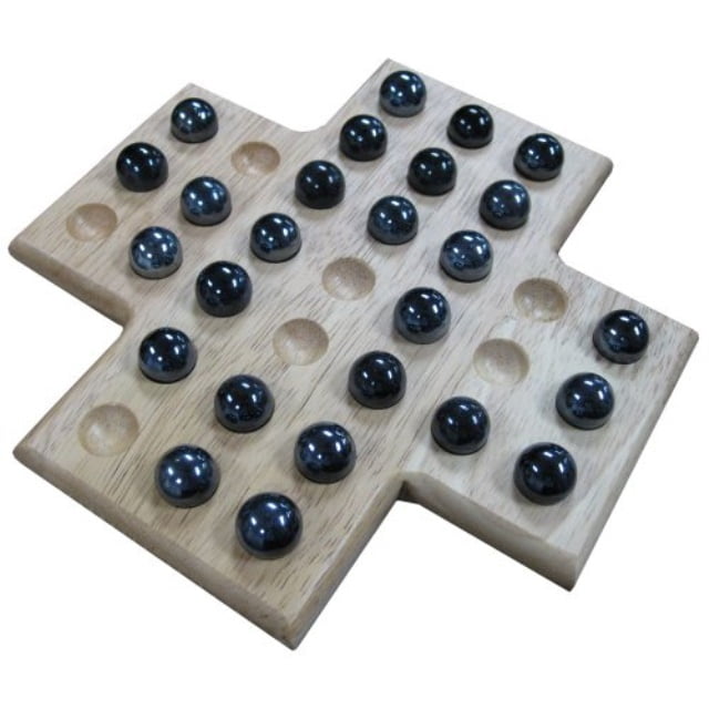 cross marble game
