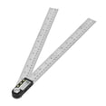 thumbnail image 3 of Digital Angle Finder Ruler, Stainless Steel 2 in 1 Protractor with Clear Screen Display and Data Lock Function, for Automobiles Construction Woodworking Engineering, 3 of 7