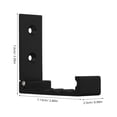 thumbnail image 4 of Ganchos plegables para colgar abrigos, toallas, auriculares, de aluminio resistente, para pared., 4 of 7