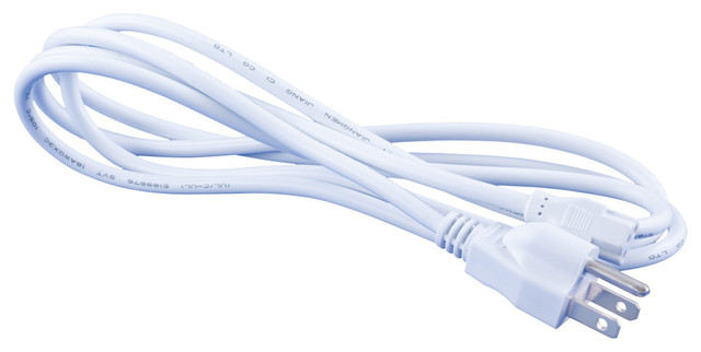 OMNIHIL (8FT) AC Power Cord for Party Rocker Live Wireless Speaker with Party Lights and App Control - White - image 1 of 3