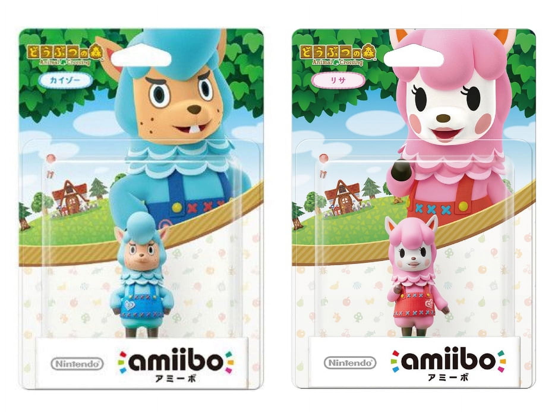 Amiibo 2 Pack Set [Lottie/Mr. Resetti] ( Animal Crossing Series