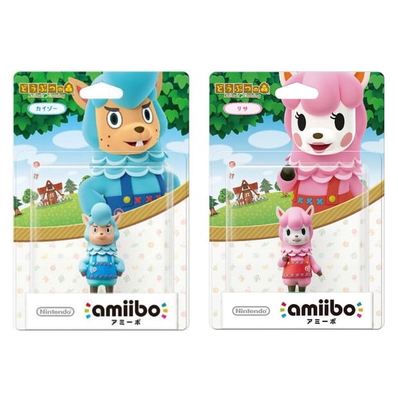 Amiibo 2 Pack Set [Reese/Cyrus] ( Animal Crossing Series) for Nintendo Switch -Switch Lite -WiiU- 3DS [JAPAN IMPORT]