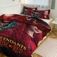 thumbnail image 6 of Descendants The Rise of Red Movie 3 Pieces Bedding Set Double Sided Printing Soft Comforter Sets Decor Bedroom Gifts With 1 Duvet Cover 2 Pillowcases, 6 of 8