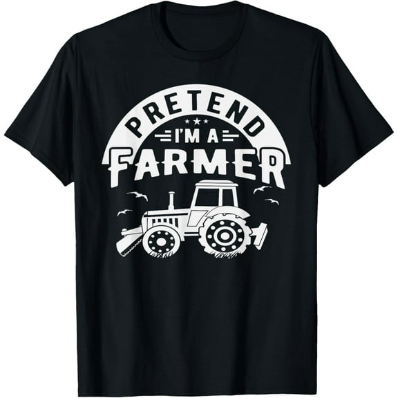 Halloween Farmer Costume Men Women Adult Farming T-Shirt