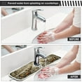 thumbnail image 5 of Coolnut Vintage Autumn Park Sink Splash Guard for Faucet 2 Packs Faucet Absorbent Mats, Red Benches Faucet Handle Drip Catcher Quickly Drying Mat for Kitchen Counter Bathroom RV, 14.9"x5.5", 5 of 7