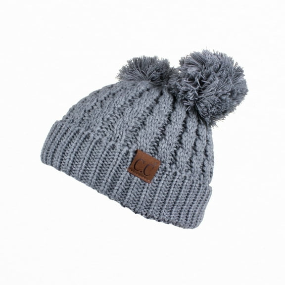 CC Kids Double Pom Beanie