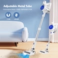 thumbnail image 2 of CareVac Cordless Stick Vacuum Cleaner Lightweight for Carpet Hard Floor Pet Hair, 2 of 10