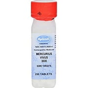 Hyland's Mercurius Vivus 30x - 250 Tablets