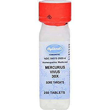 Hyland's Mercurius Vivus 30x - 250 Tablets