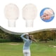 thumbnail image 4 of Guantes de entrenamiento de golf de invierno, medio guantes, decorativos, modernos, gruesos y ligeros. Blanco, 4 of 7
