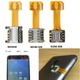 thumbnail image 3 of HLONK TF Hybrid Sim Slot Dual SIM Card Adapter Extender for  Phone Nano Sim, 3 of 8