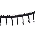 thumbnail image 4 of Uxcell 7077 Hairstyle Metal Black Slim Headband Hair Hoop w Teeth (Pack of 2), 4 of 5