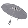 thumbnail image 2 of Ring Buckle Umbrella Reflective Strip Sturdy Windproof Travel Portable Reverse Automatic Umbrella Compact Folding Travel Umbrella Ring Buckle Fully Automatic Umbrella, 2 of 9