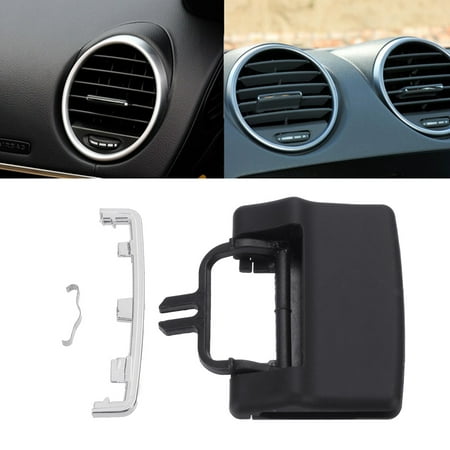 1 Set Car Dashboard Air Conditioning A/C Air Vent Outlet Tab Clip Repair Kit Black for Mercedes-Benz W164 X164 ML