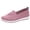 Pink, variant on Women’s L𝗈afers Shoes Breathable Knitted S𝗅ip-On Shoes Lightweight Walking Sneakers Comfortable Casual Sport Shoes Outdoor Non-S𝗅ip Athlet𝗂c Shoes L𝗈w Top Laceless Shoes