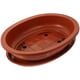 thumbnail image 3 of Maceta ovalada de plástico para bonsái, maceta duradera para plantar bonsái en interiores y exteriores, 1 Juego, 3 of 5