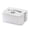 White, variant on Food Storage Containers with Lids, Transparent Eggs Dumpling Cookie Storage Containers Airtight, 4-Layer Stackable Food Containers Dumpling Storage Box