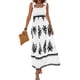 thumbnail image 1 of Vestido PRETTYGARDEN 2025 Maxi Floral sin Mangas Blanco XXL, 1 of 8