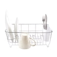 thumbnail image 2 of Set de tendederos para secar platos Sweet Home Collection, color blanco (paquete de 12), 2 of 6