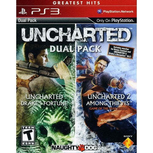 PS3 GAME UNCHARTED 2 AMONG THIEVES GAME OF THE YEAR ED NEW -Download Card  Code